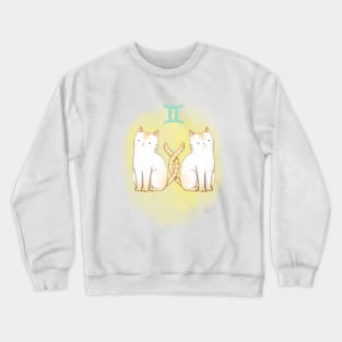 Zodiacat Gemini Crewneck Sweatshirt